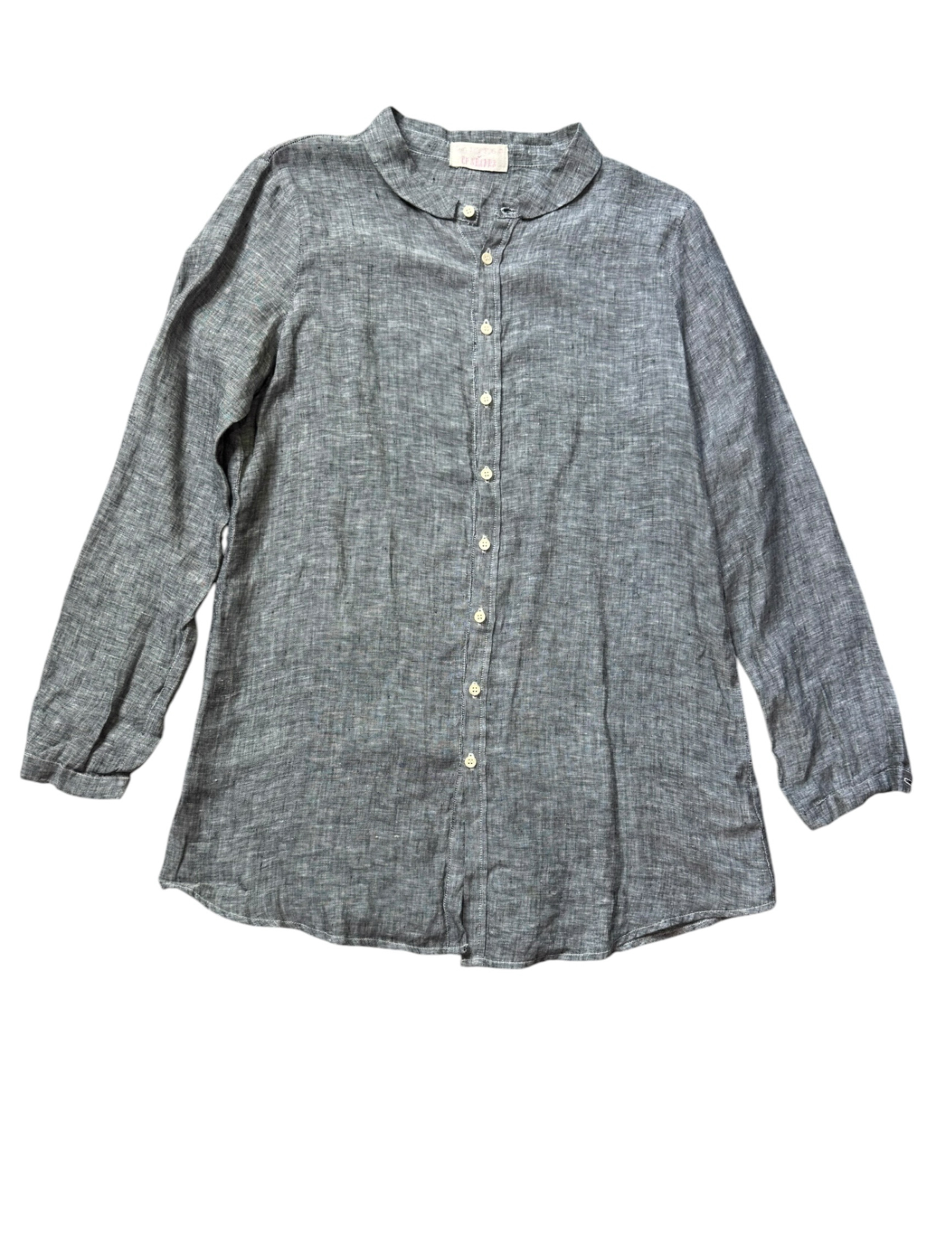 Cp Shades Calypso Sophie Linen Button Down Shirt Size S